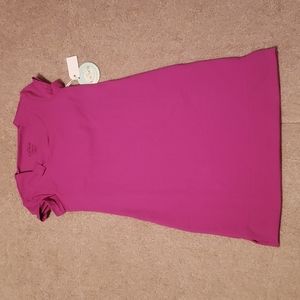 NWT Out 2 Launch Women's Magenta Knot Dress and Shorts 2 Piece Golf Set